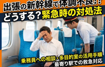 新幹線の多目的室の内部。車いすや体調不良者が横になれるシートや設備がある